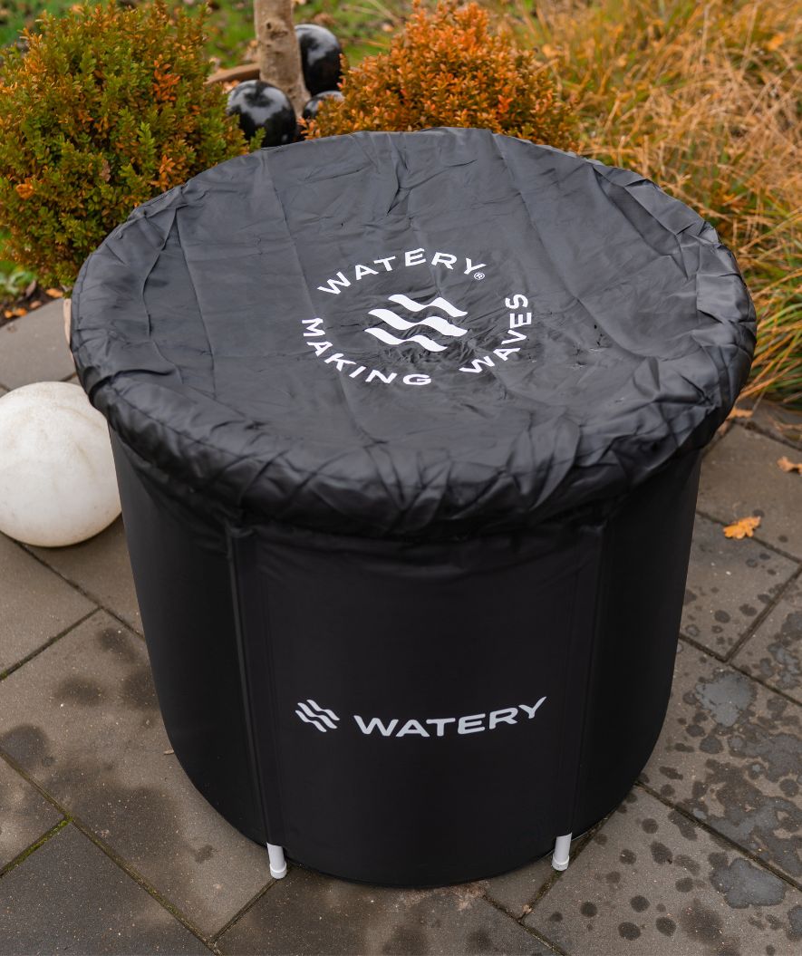 Watery uppblåsbart isbad - Hero - Svart