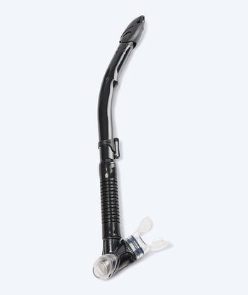 Watery semi dry snorkel för vuxna - Hudson - Svart