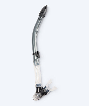 Watery semi-dry snorkel för vuxna - Hudson - Grå