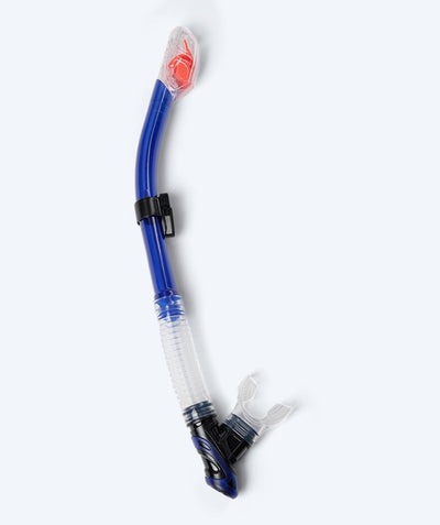 Watery full dry snorkel för vuxna - Hudson - Blå
