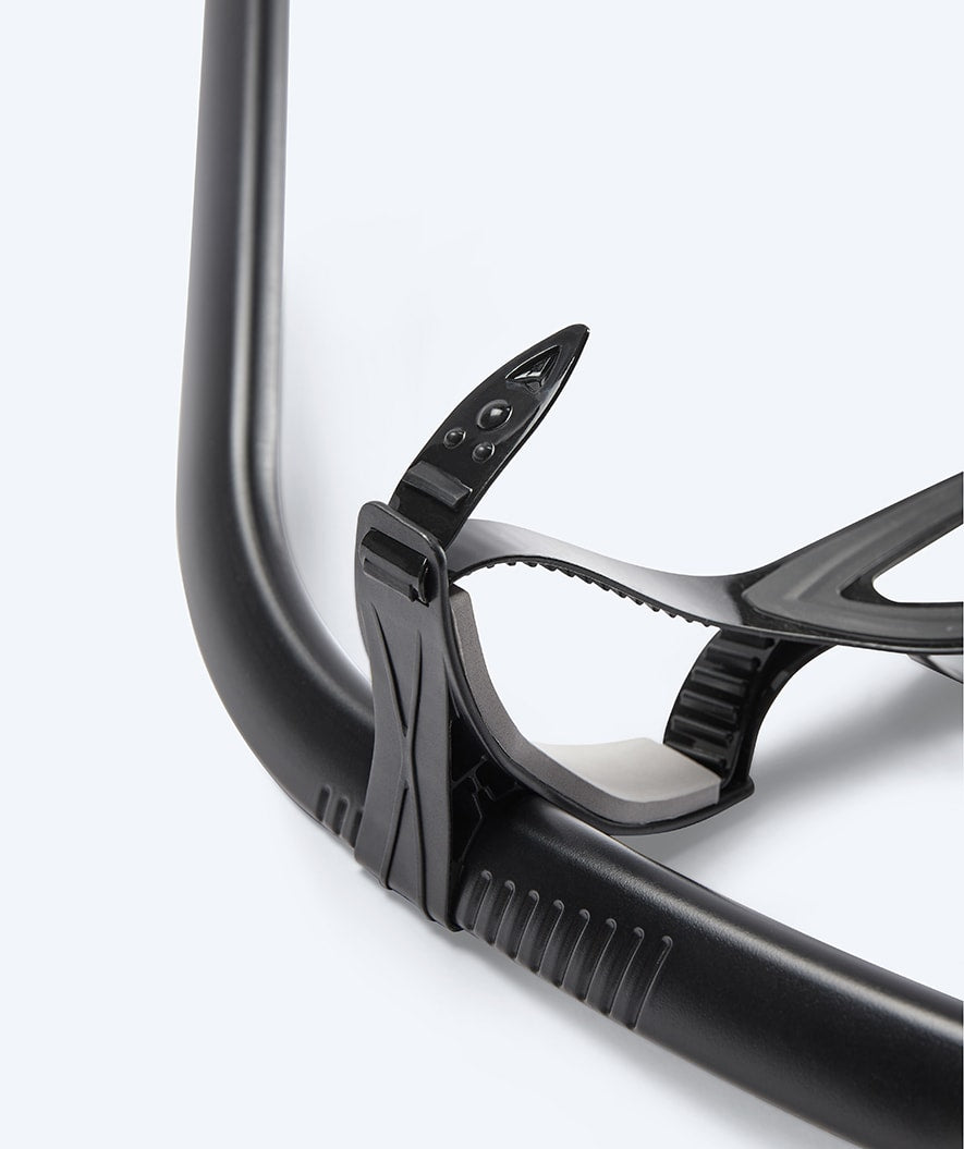 Watery frontsnorklar för vuxna (från 16 år) - Hydrolite - Svart