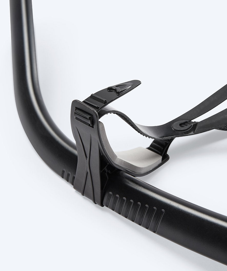 Watery frontsnorklar för junior (10-16) - Hydrolite - Svart