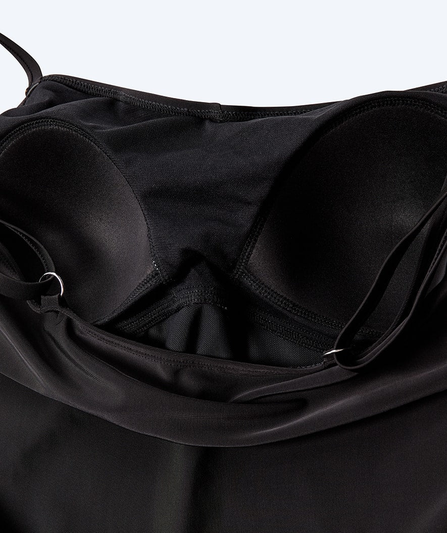 Watery baddräkt med kjol för dam - Lana - Svart