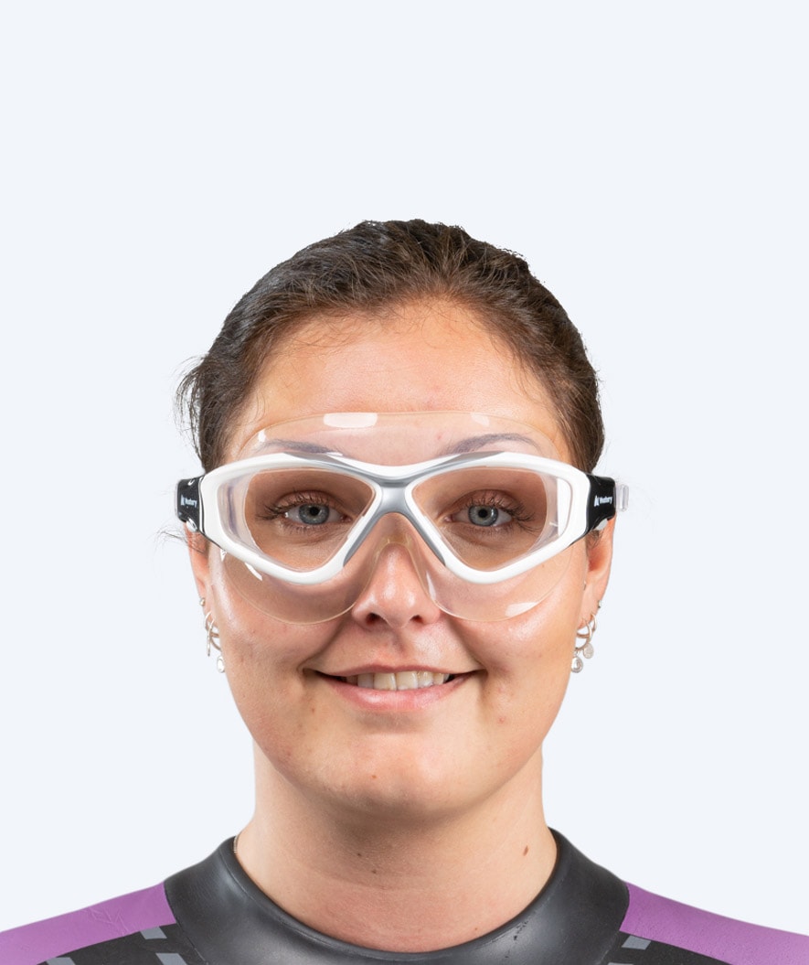 Watery simmask för vuxna - Mantis - Vit/grå