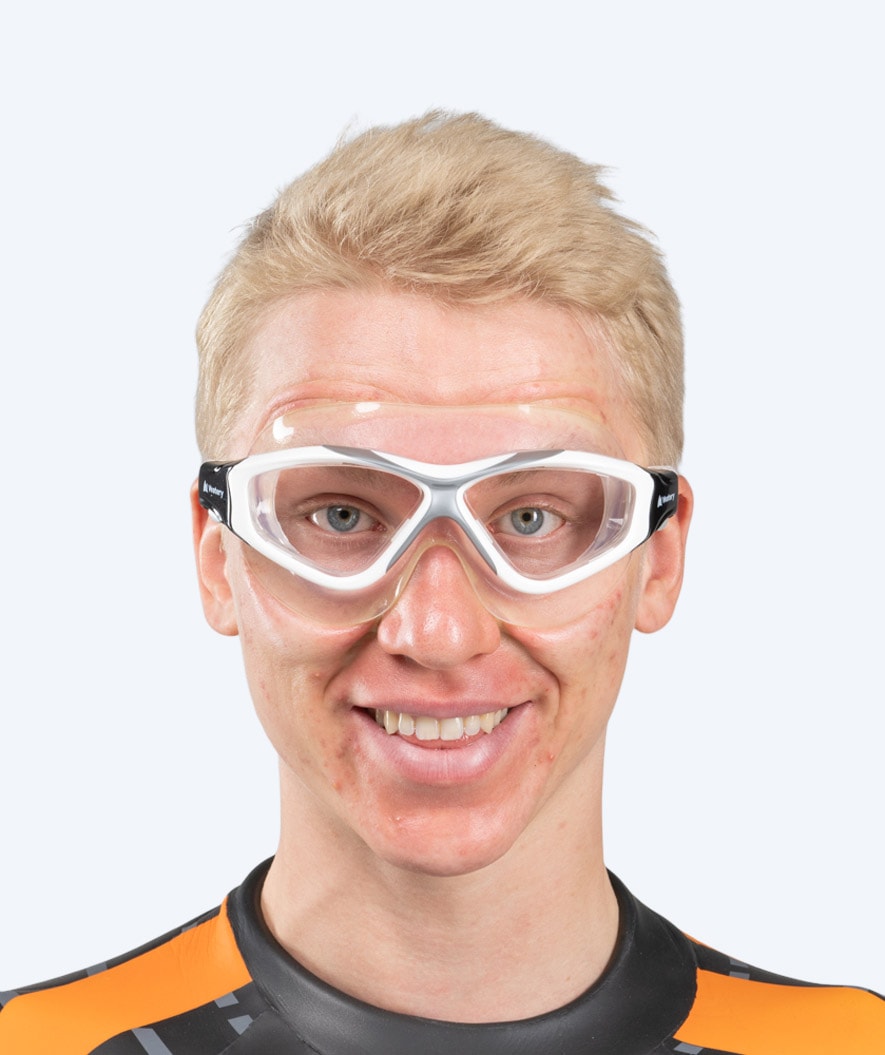 Watery simmask för vuxna - Mantis - Vit/grå