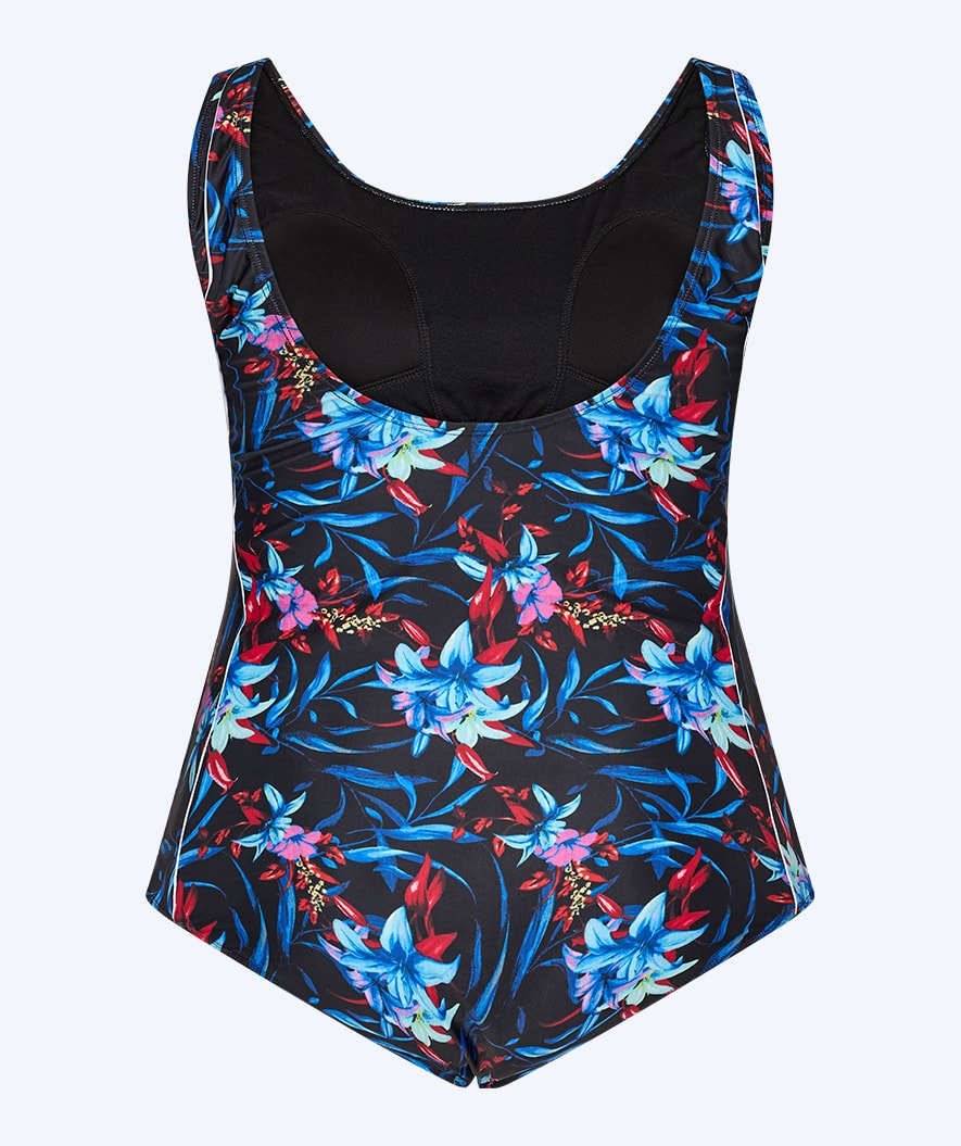 Watery baddräkt plus size för dam - Marilla - Arvia Blue