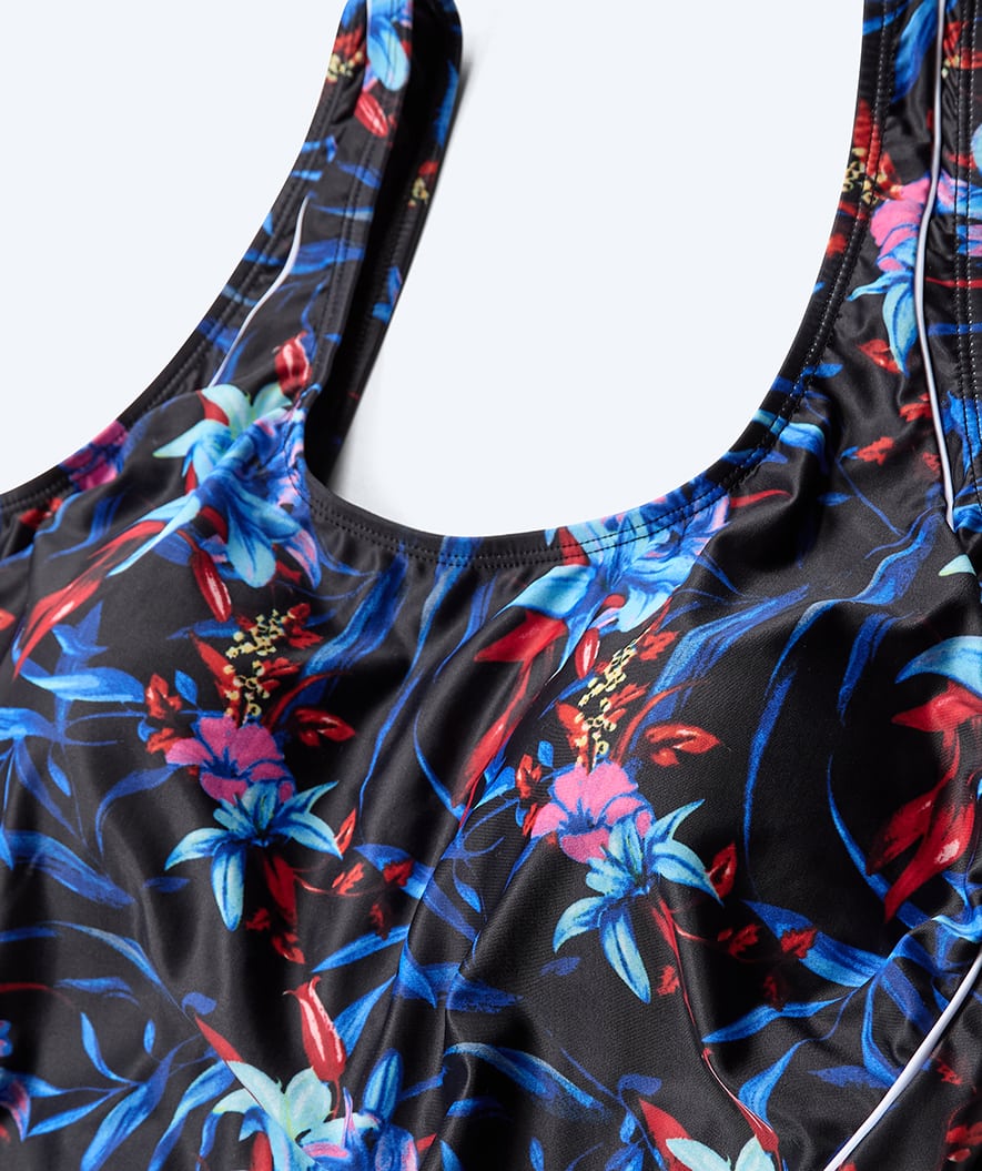 Watery baddräkt plus size för dam - Marilla - Arvia Blue