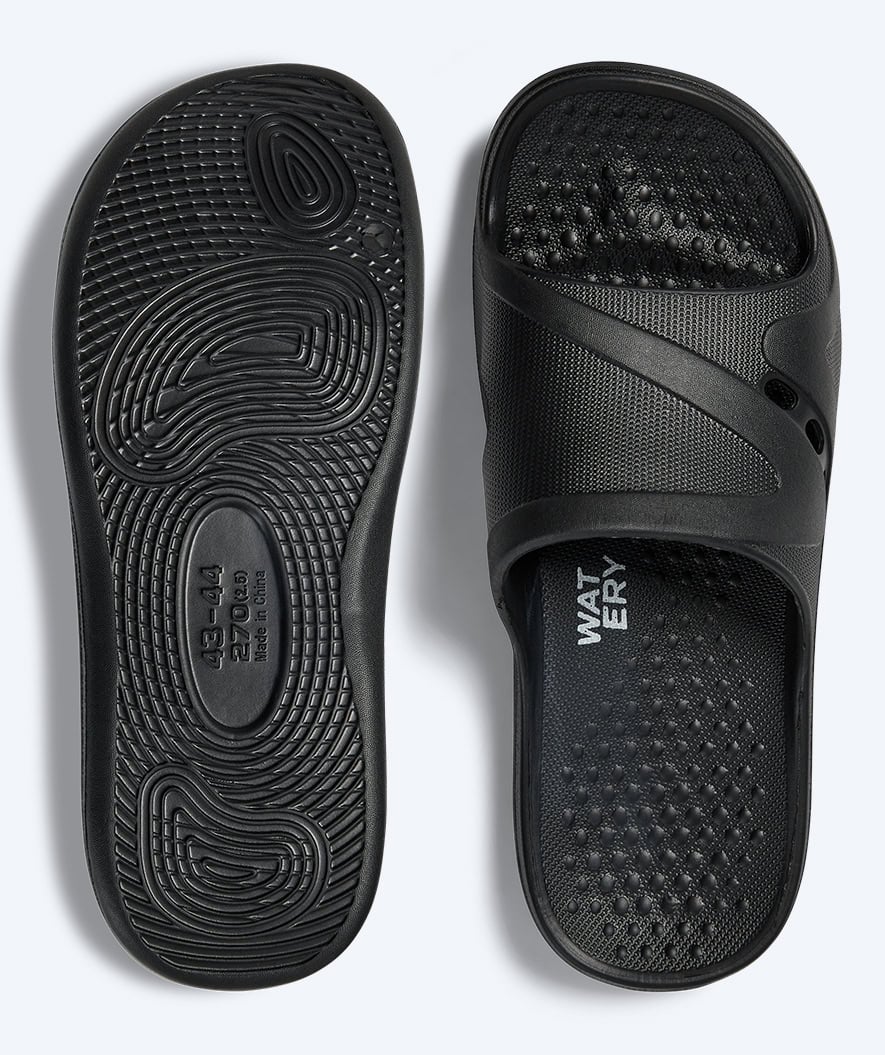 Watery badsandaler för vuxna - Marina - Svart