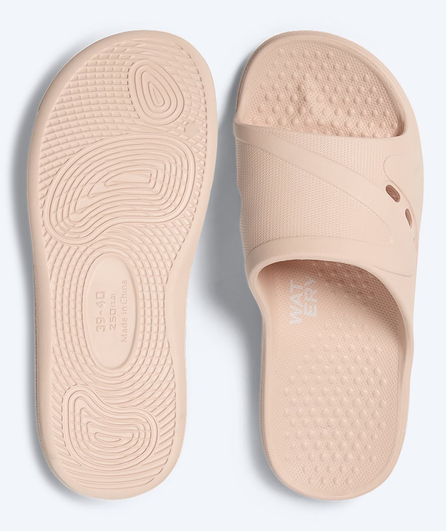 Watery badsandaler för vuxna - Marina - Ljusrosa