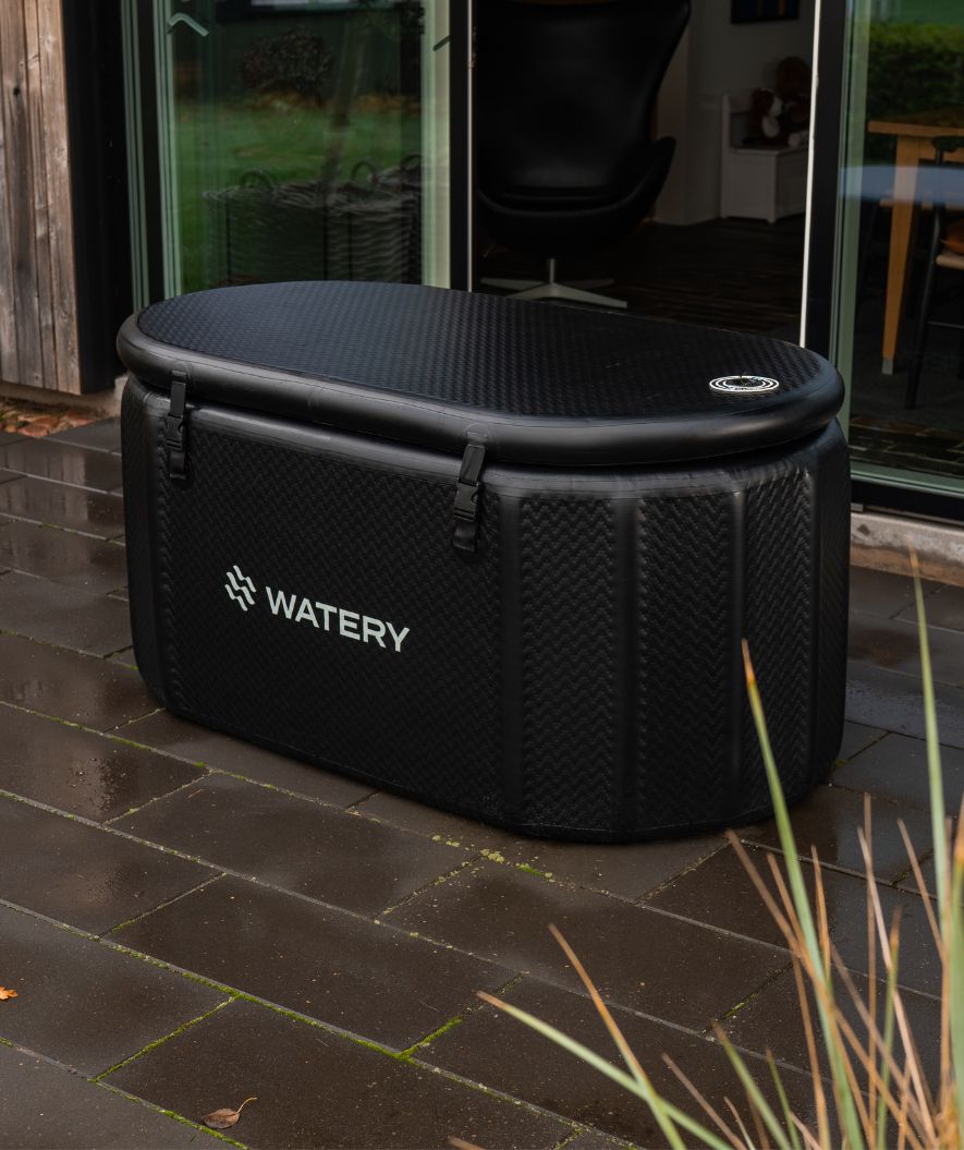Watery uppblåsbart isbad - Master - Svart
