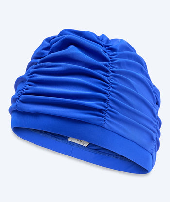 Watery badmössa med drapering - Maxwell - Royal Blue