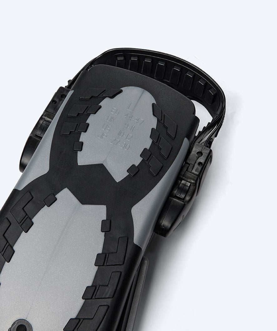 Watery dykfenor för vuxna - Moonsoon - Grå/svart