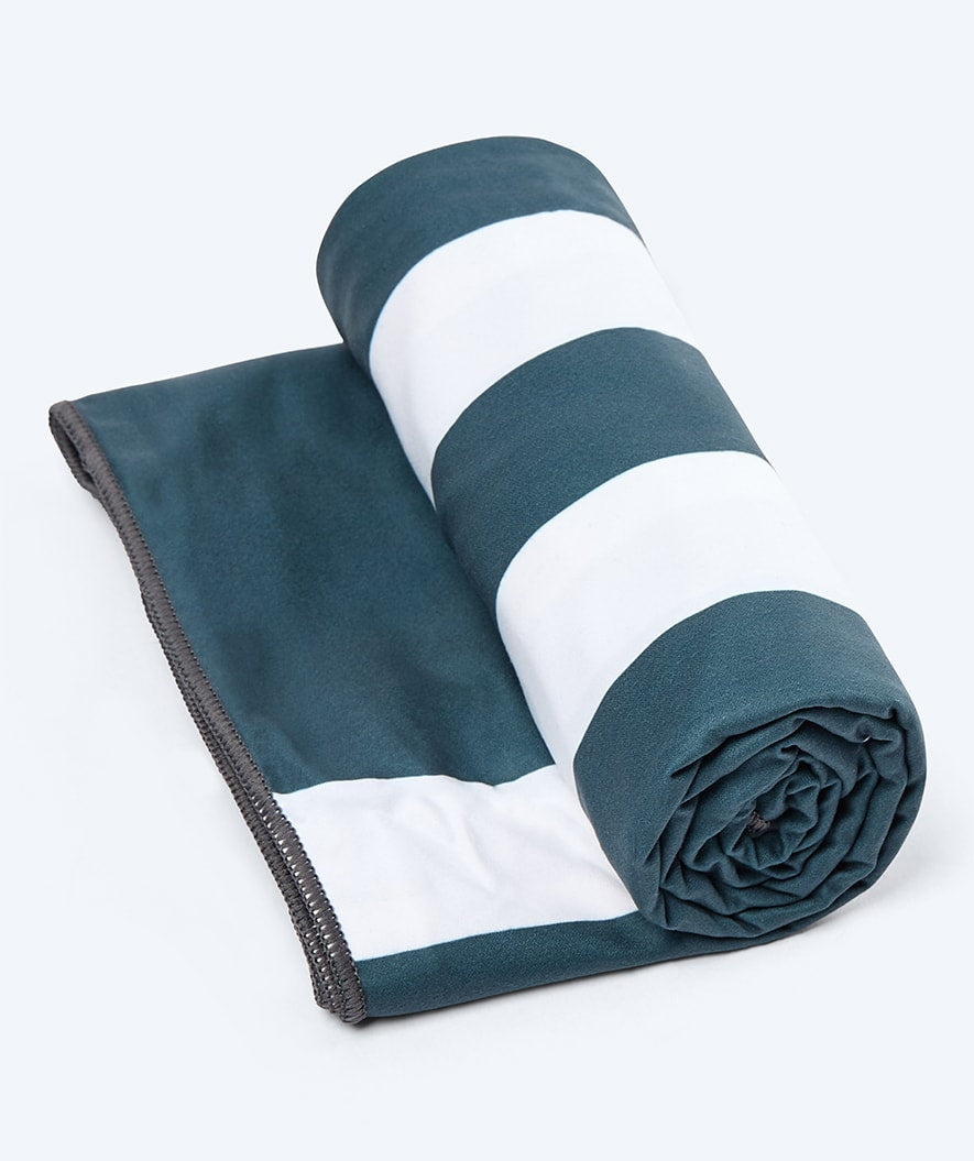 Watery microfiber handduk (160 x 80 cm) - Eco Nebraska - Mörkblå