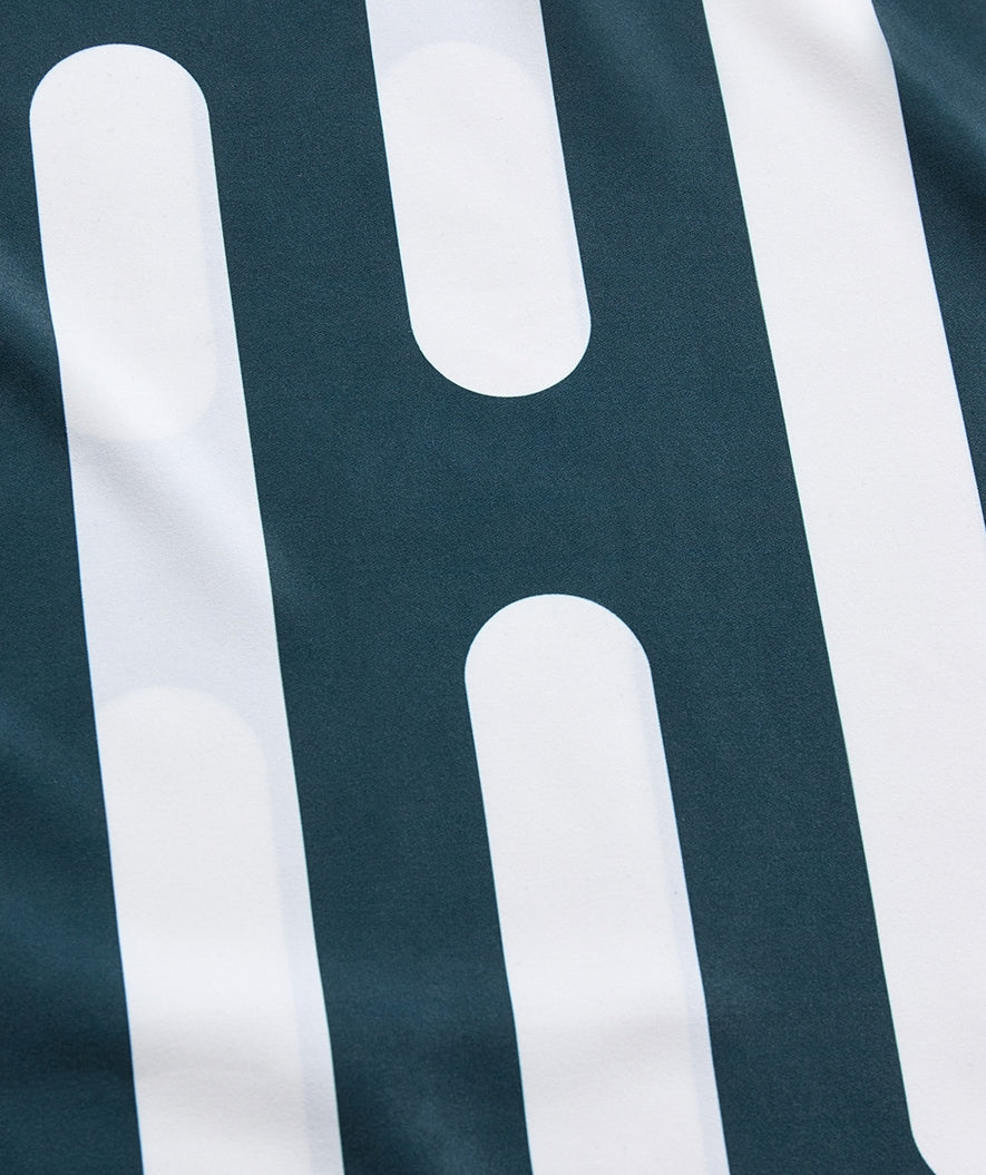 Watery microfiber handduk (160 x 80 cm) - Eco Nebraska - Mörkblå