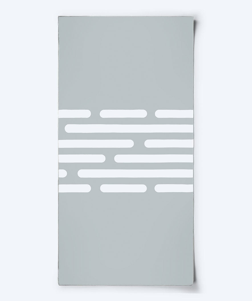 Watery microfiber handduk (160 x 80 cm) - Eco Nebraska - Grå