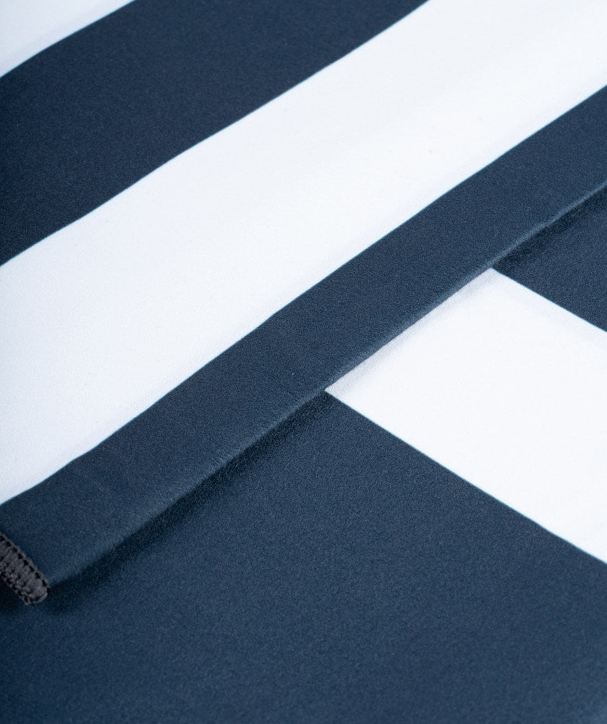 Watery microfiber handduk (160 x 80 cm) - Eco Nebraska - Mörkblå