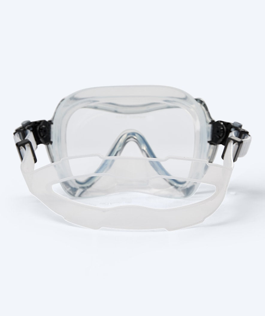 Watery dykarmask för vuxna - Nebula - Svart