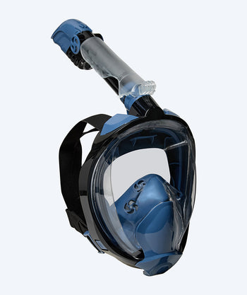 Watery full face cyklop för vuxna - Ocean Pro - Mörkblå