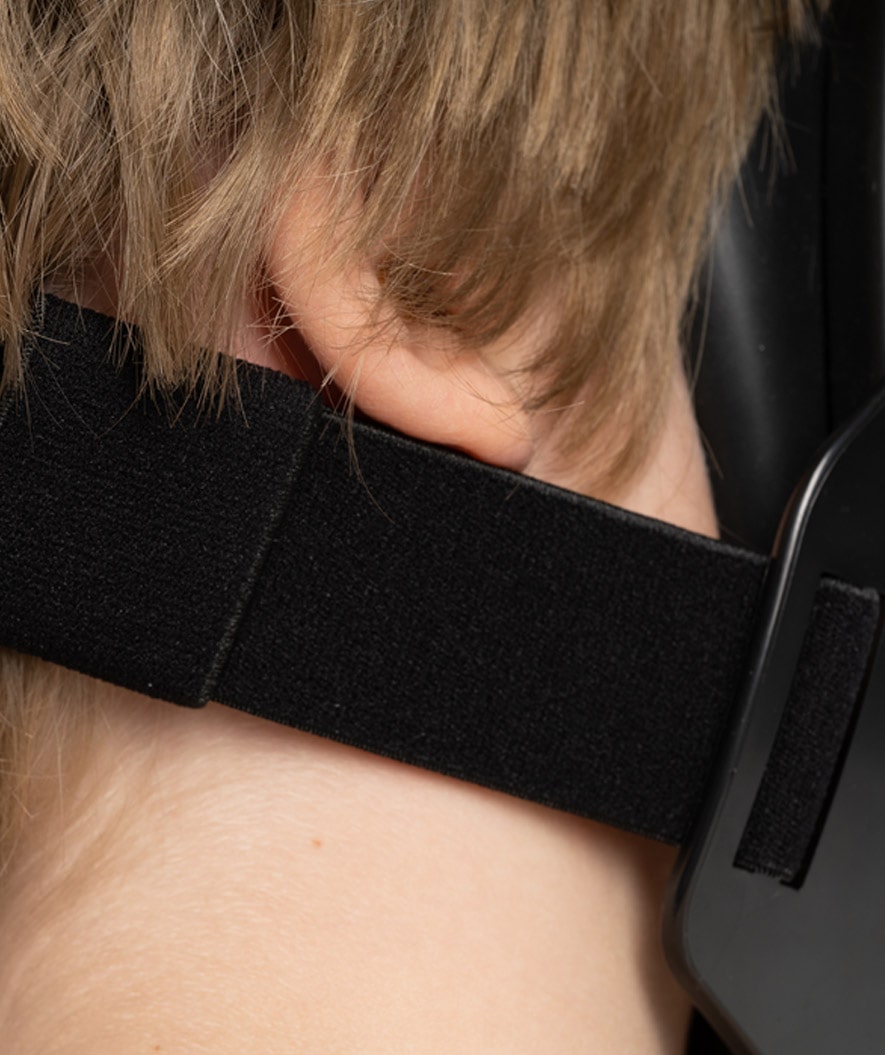 Watery snorkelmask för barn - Oxygen - Svart