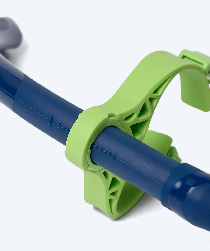 Watery frontsnorklar för simning - Phoenix Elite - Blå/grön