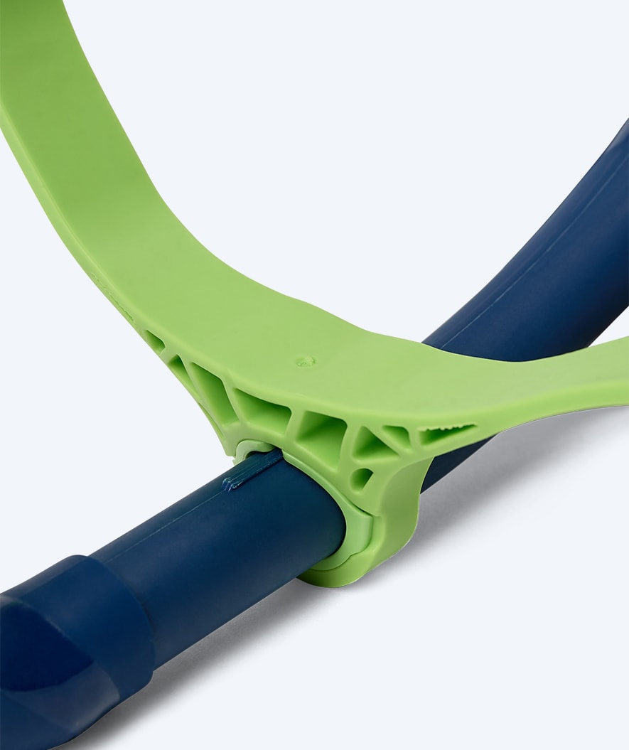 Watery frontsnorklar för simning - Phoenix Elite - Blå/grön