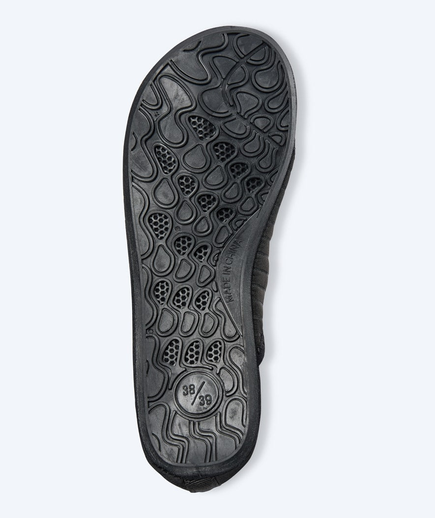 Watery neopren badskor för vuxna - Poseidon - Svart