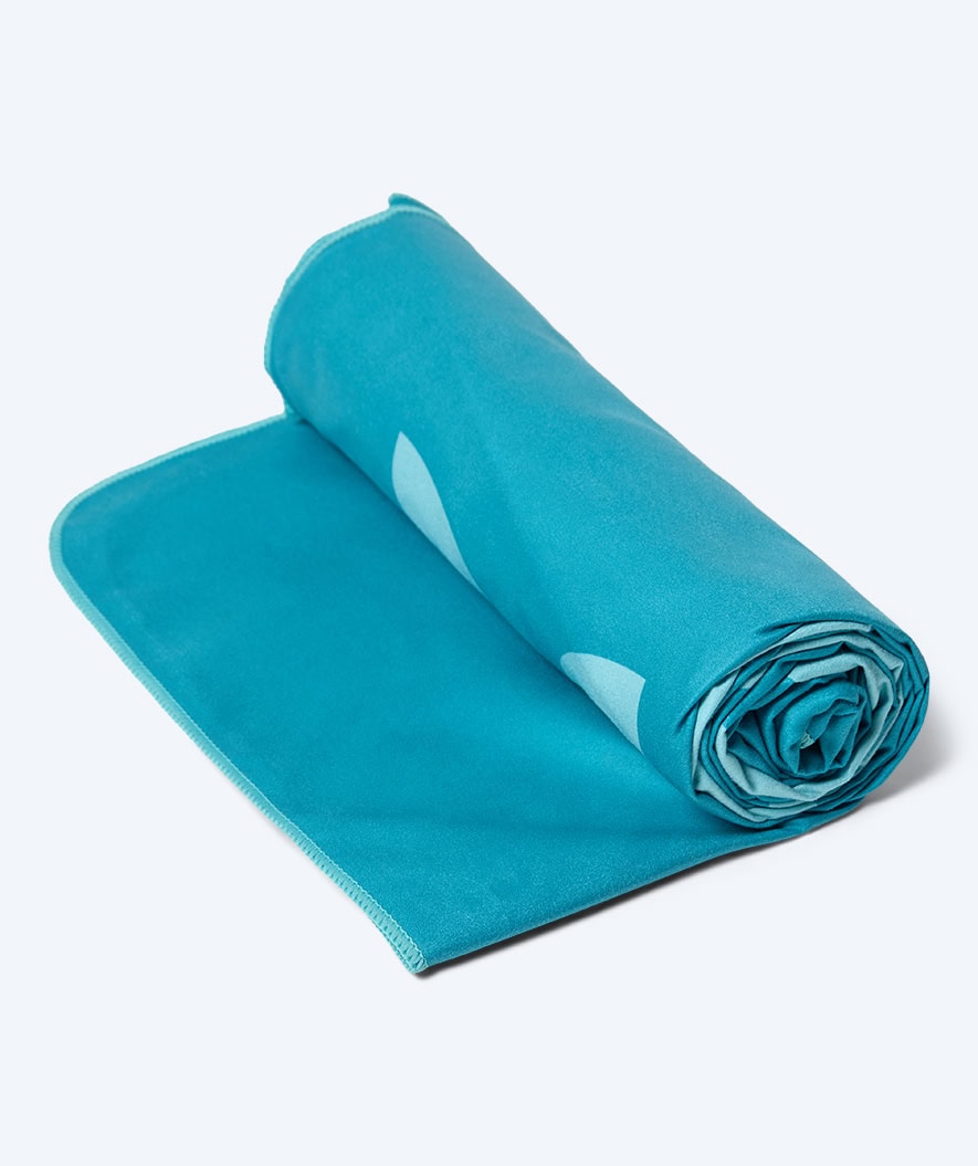 Watery microfiber handduk (175 x 110 cm) - Rafferty - Ocean Blue