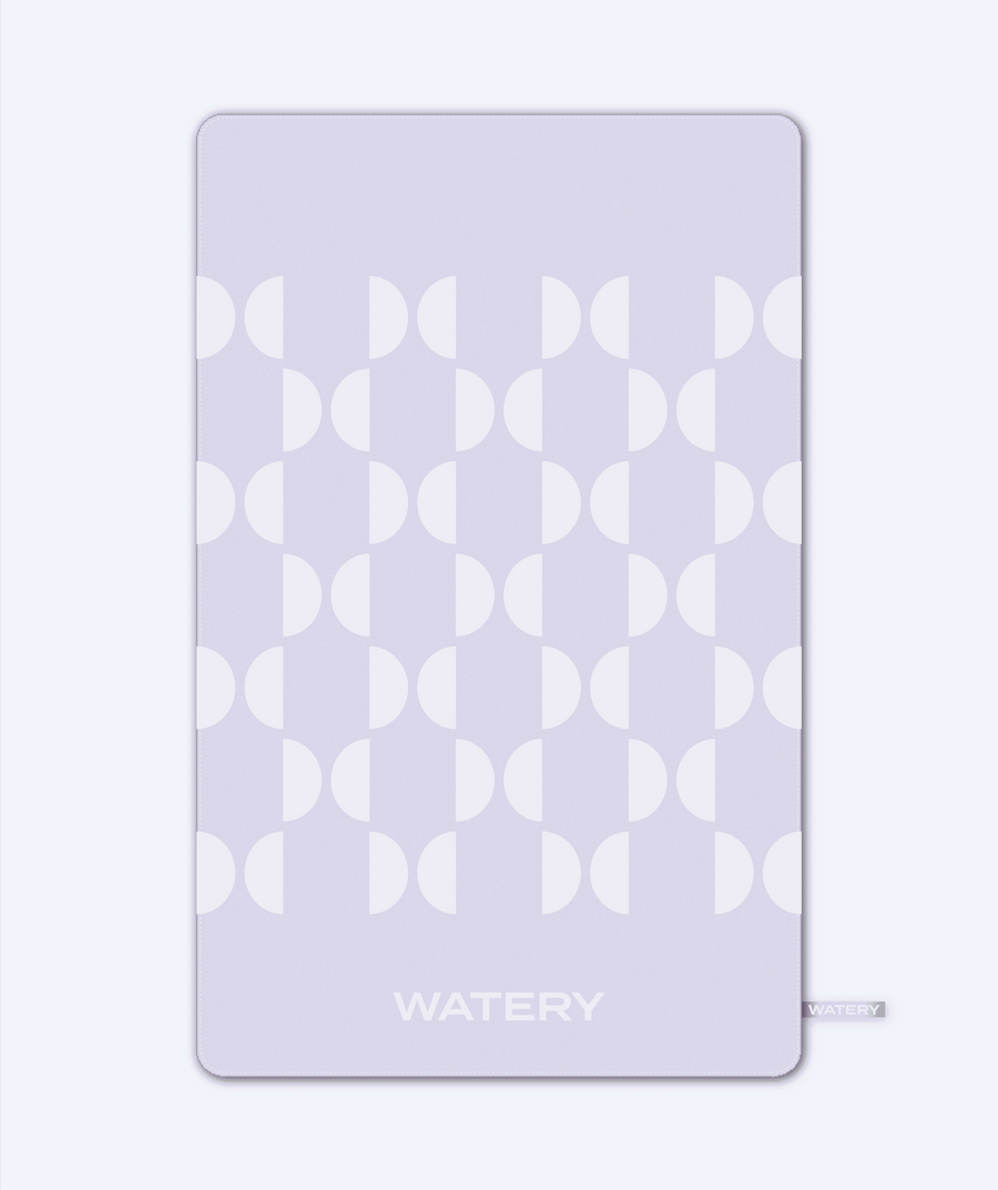 Watery microfiber handduk (160 x 80 cm) - Rafferty - Dust Purple