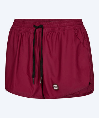 Watery badshorts för dam - Remington - Mörkröd