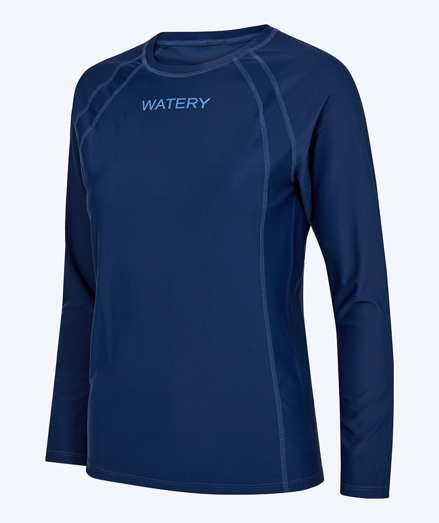 Watery UV-tröja för dam - Remington Long Sleeve Rashguard - Mörkblå