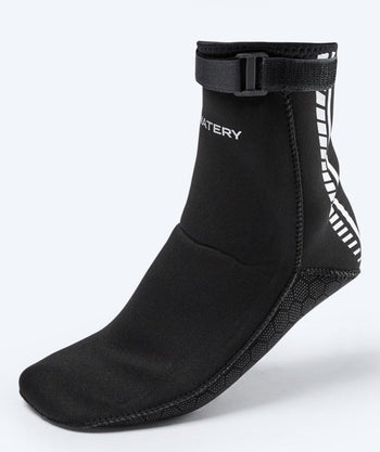 Watery neoprenstrumpor för öppet vatten - Reptile (3 mm) - Svart