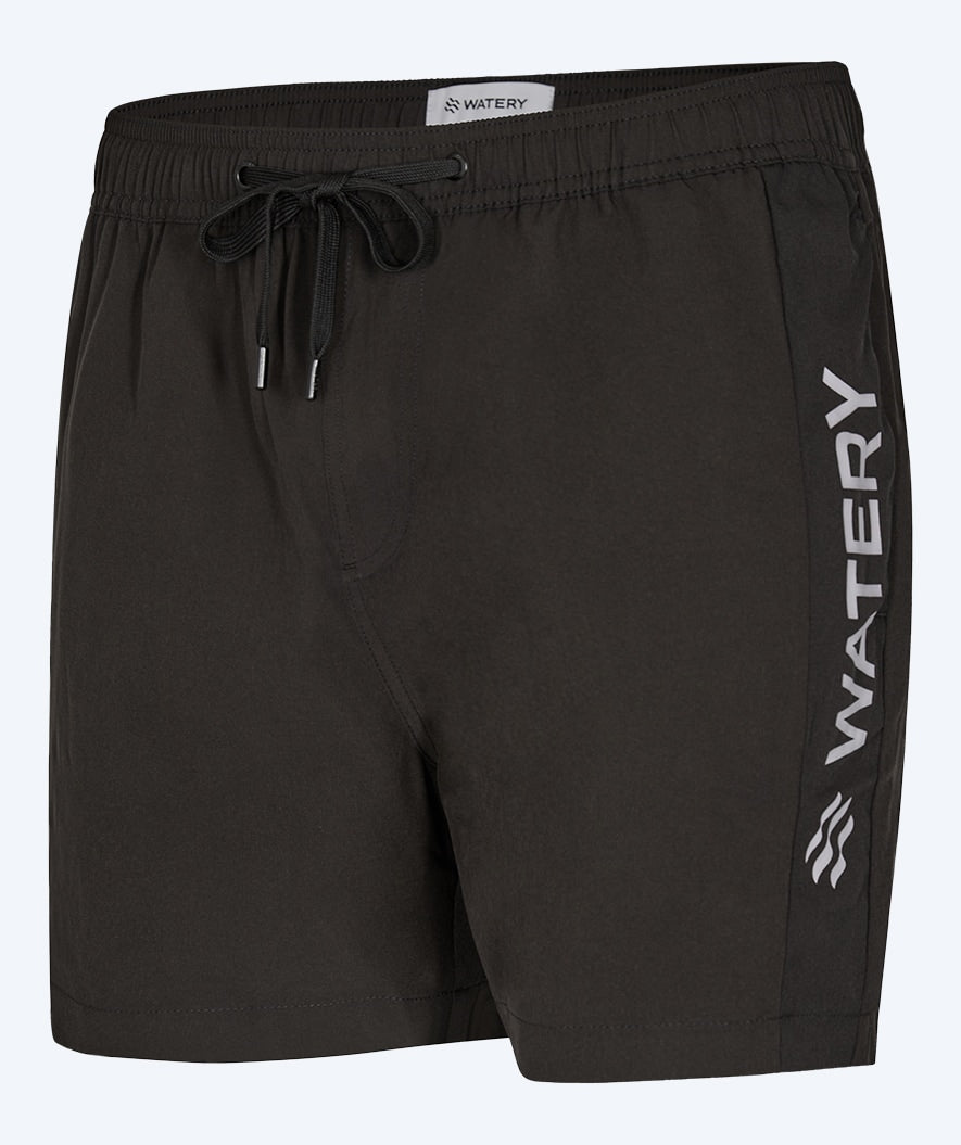 Watery badshorts för herr - Signature Eco - Svart