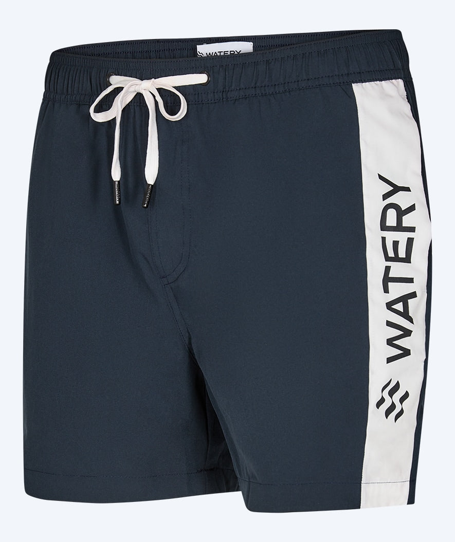 Watery badshorts för herr - Signature Eco - Mörkblå