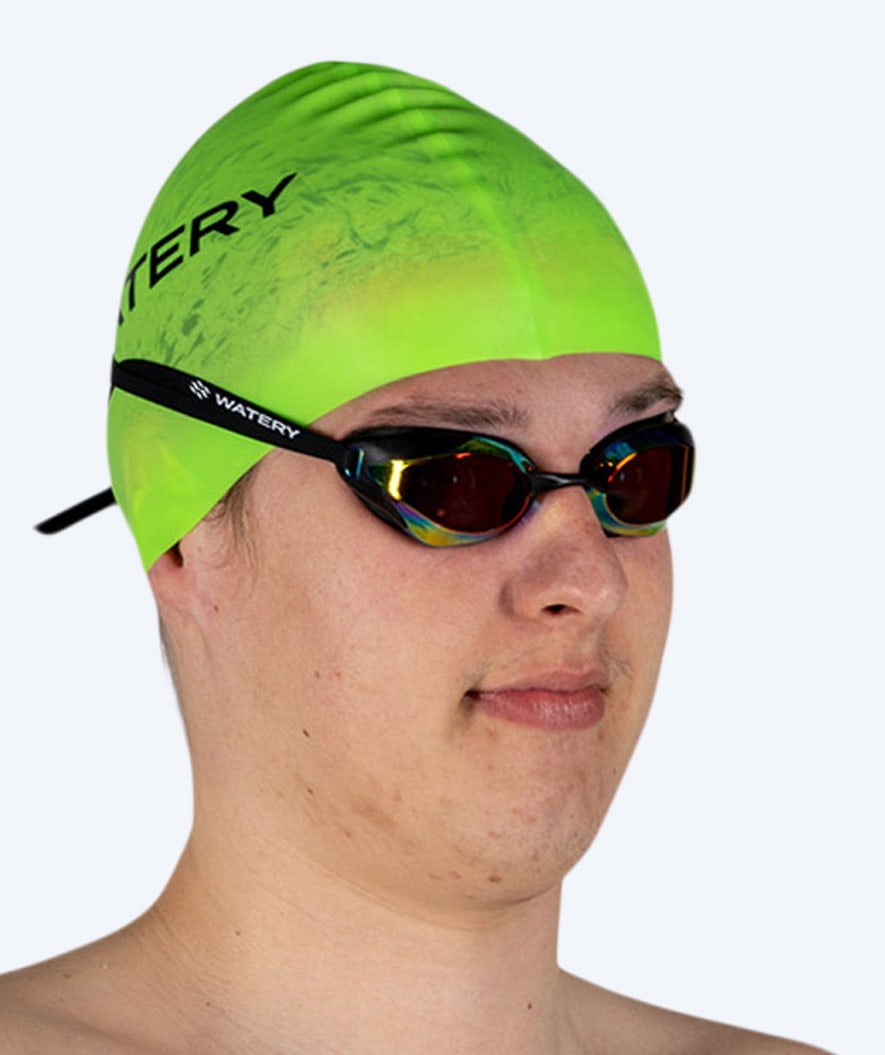 Watery badmössa (från 10 år) - Signature - Fluo Grön