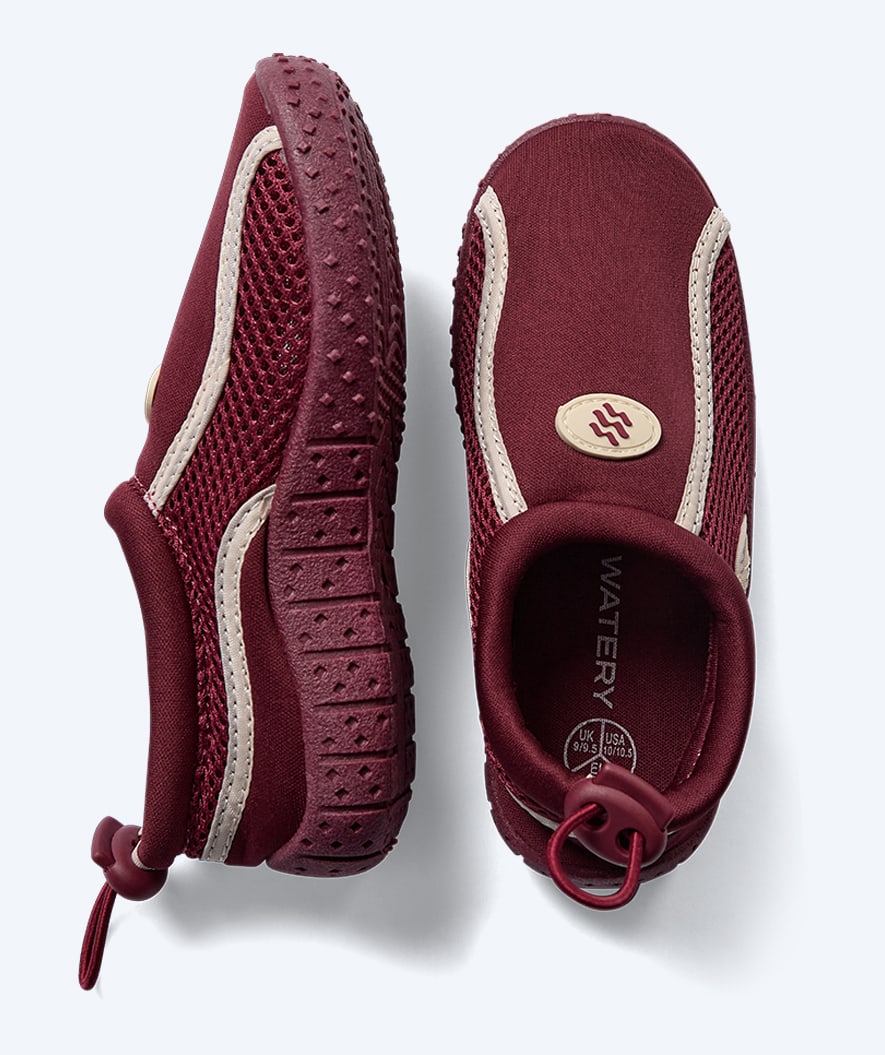 Watery badskor för barn - Spinner - Röd