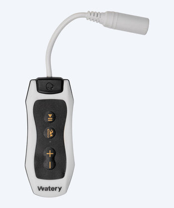 Watery vattentäta MP3 hörlurar - Storm - Vit