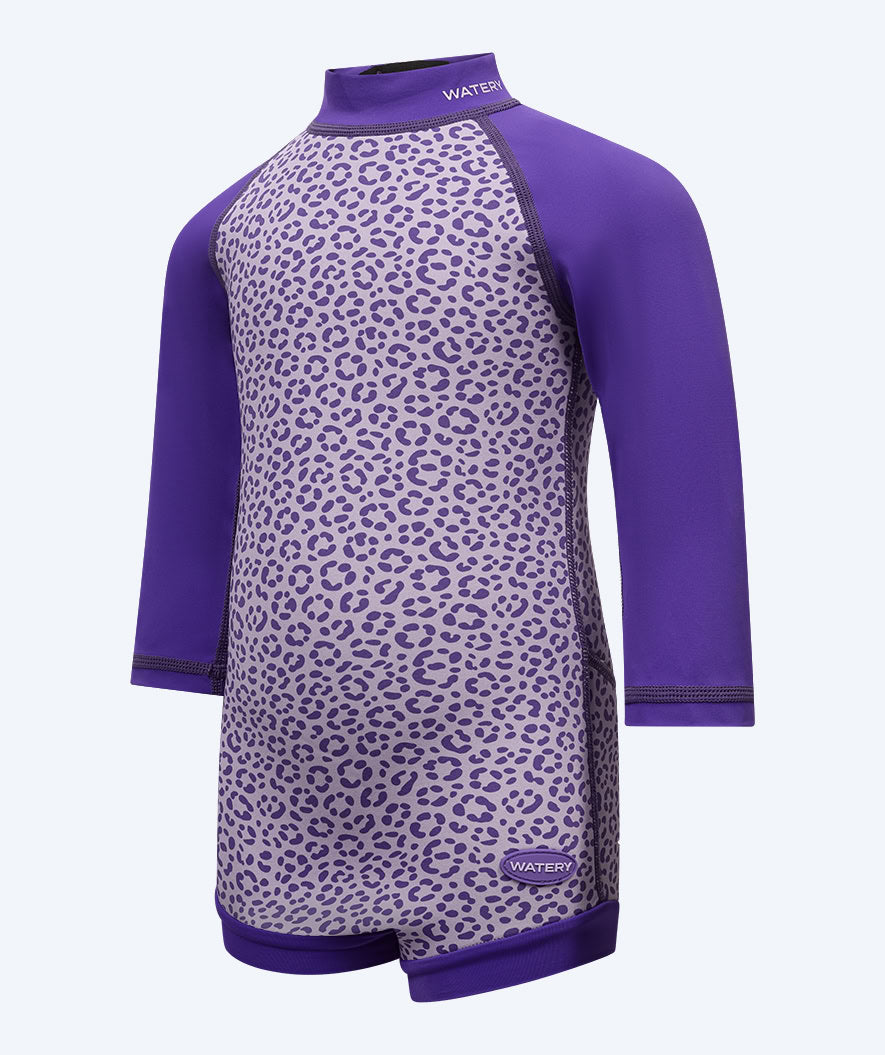 Watery våtdräkt för baby - Sunset Wrap - Lila