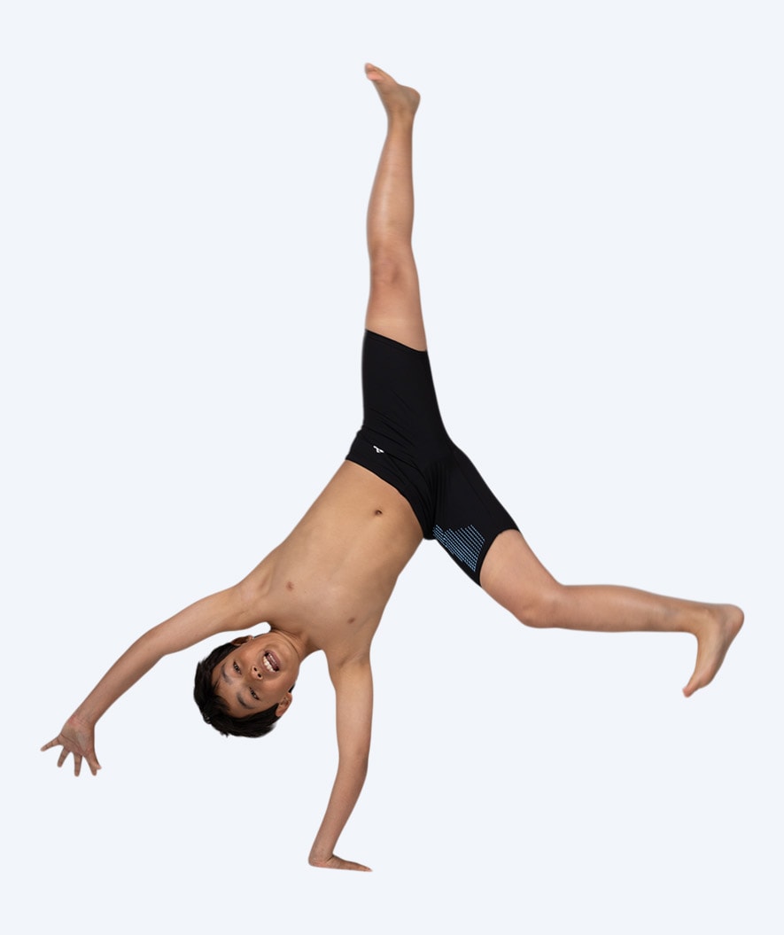 Watery långa badbyxor för pojkar - Surfy Eco - Blue Picks