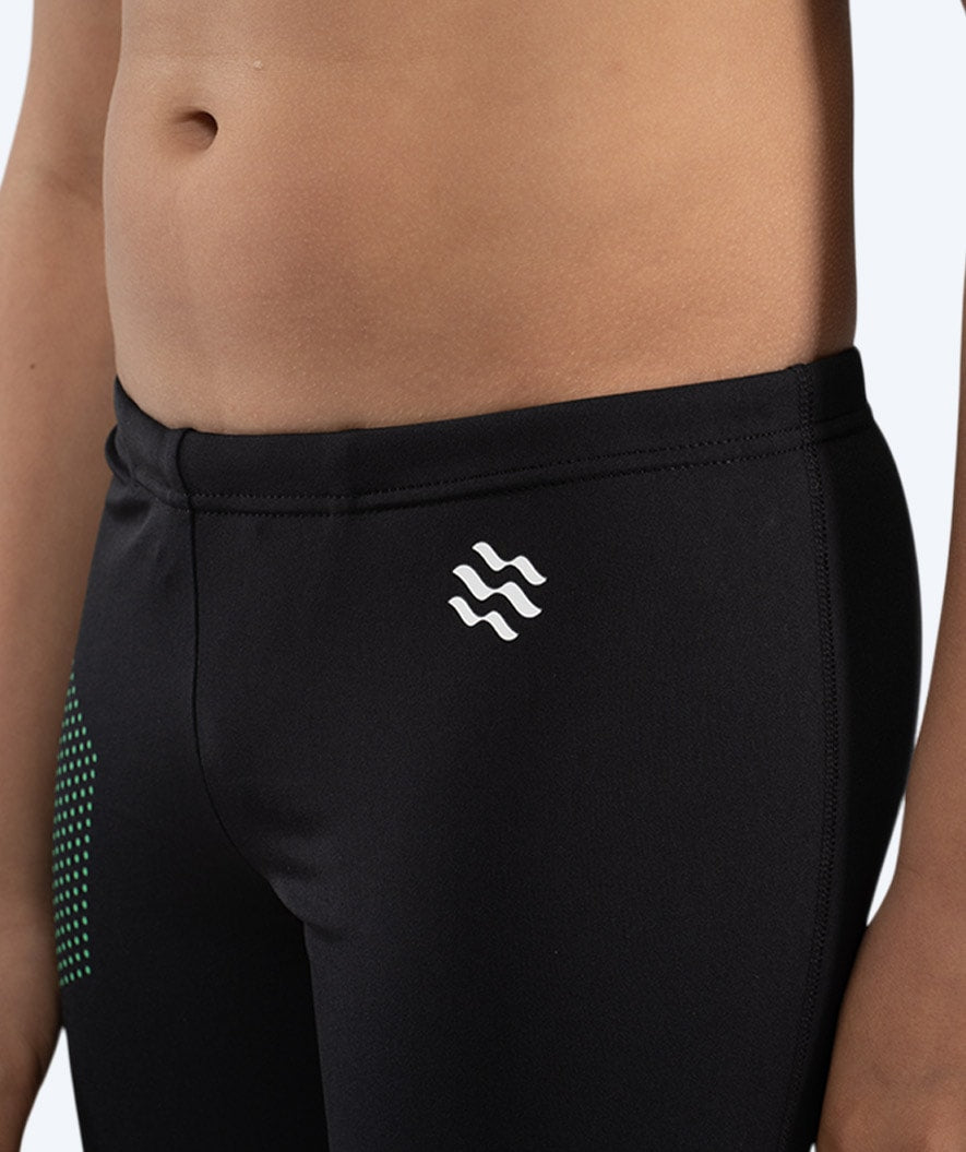 Watery långa badbyxor för pojkar - Surfy Eco - Green Corner