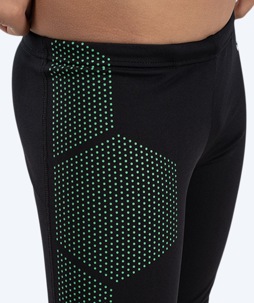 Watery långa badbyxor för pojkar - Surfy Eco - Green Corner