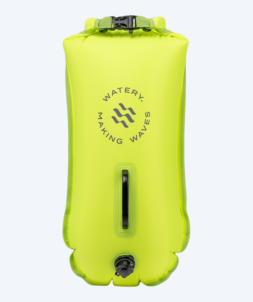Watery simboj - Swim Buoy & Dry Bag 28L - Grön