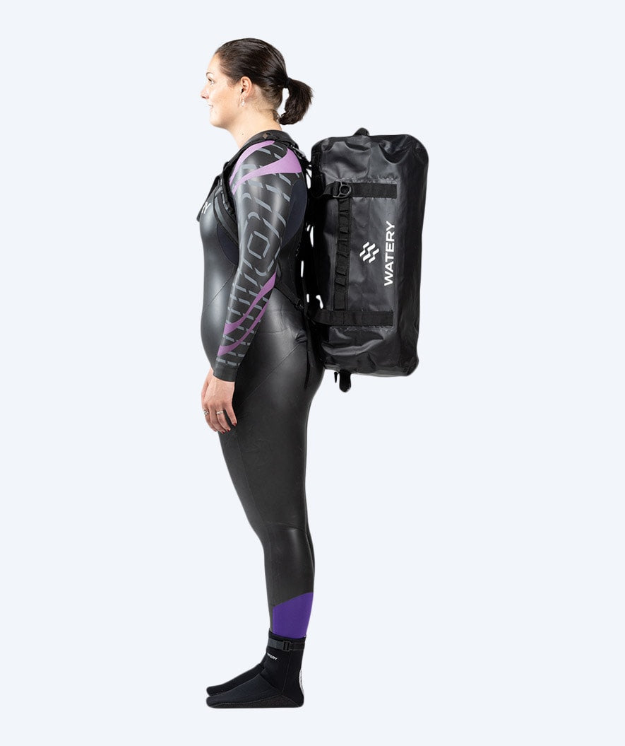 Watery vattentät duffle väska - Swim 50L - Svart