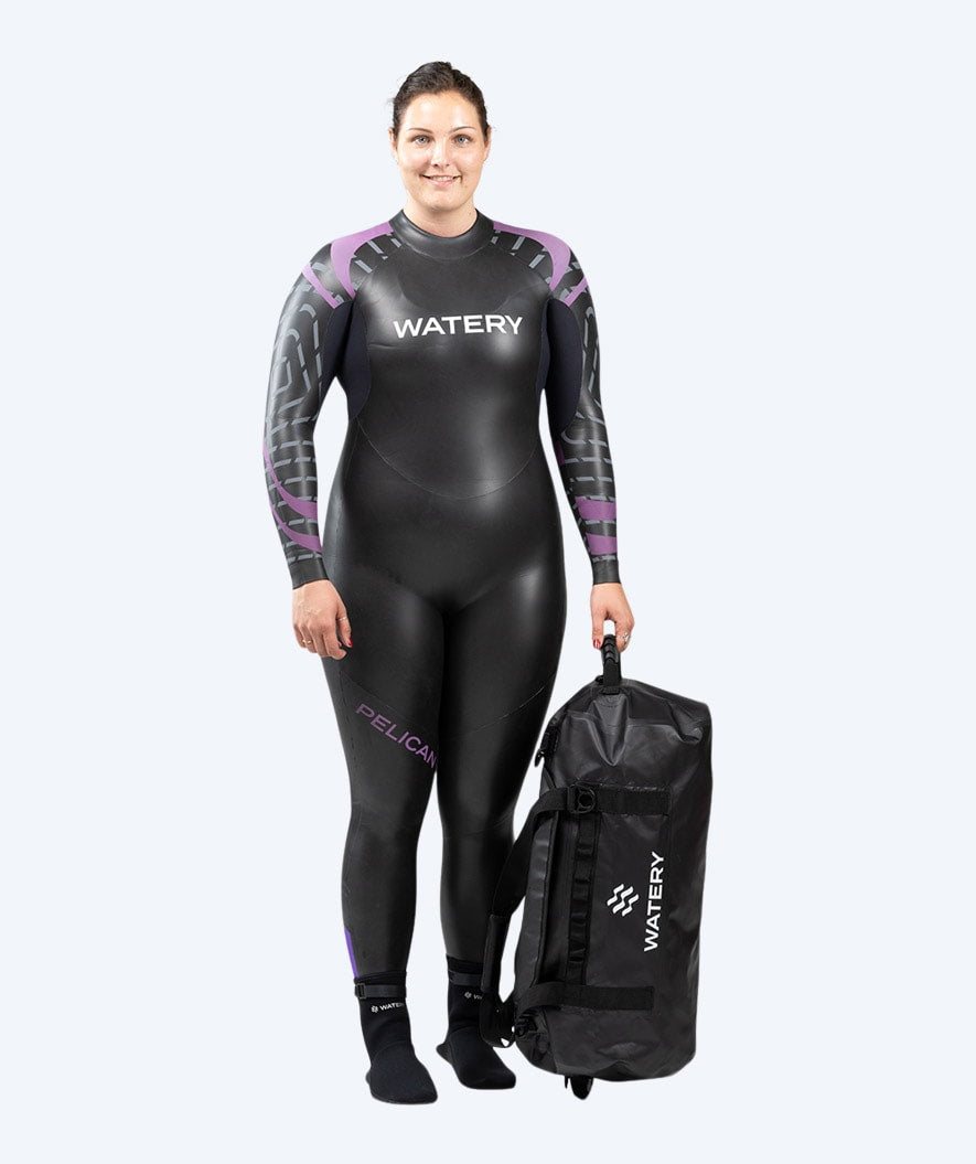 Watery vattentät duffle väska - Swim 50L - Svart