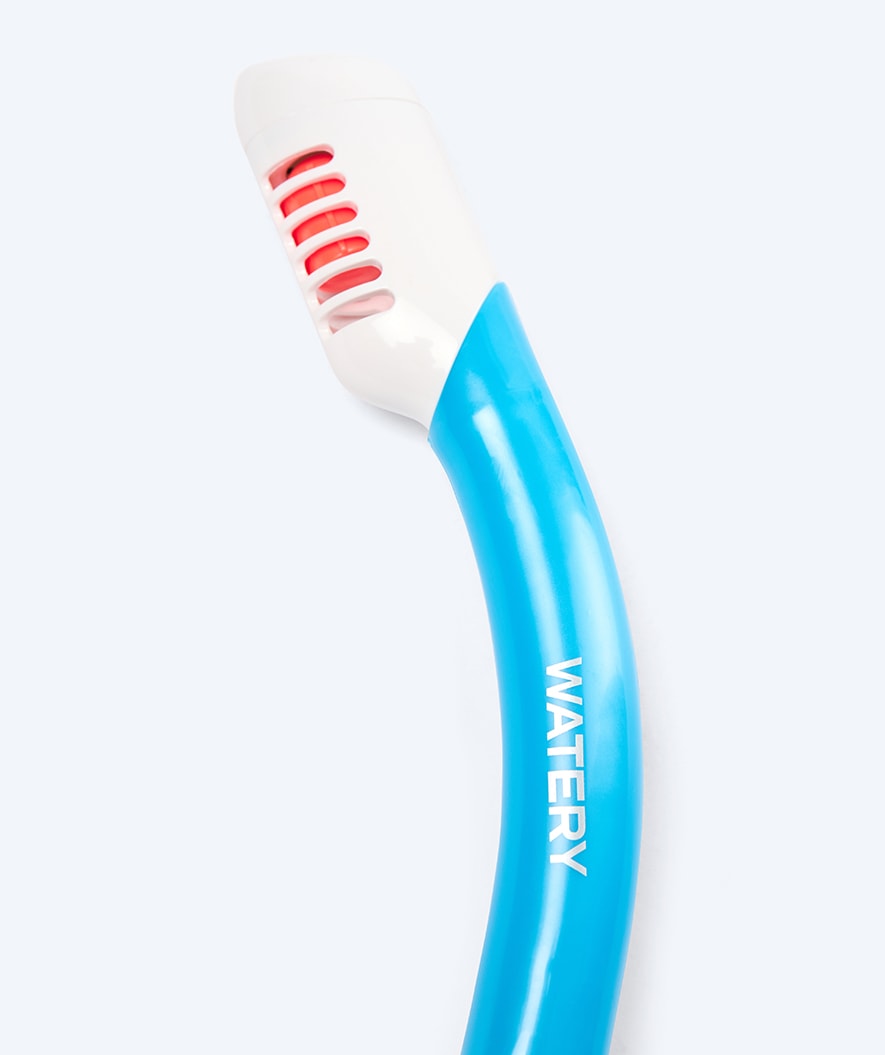 Watery Combo snorkelset för barn - Triton Full-dry - Ljusblå