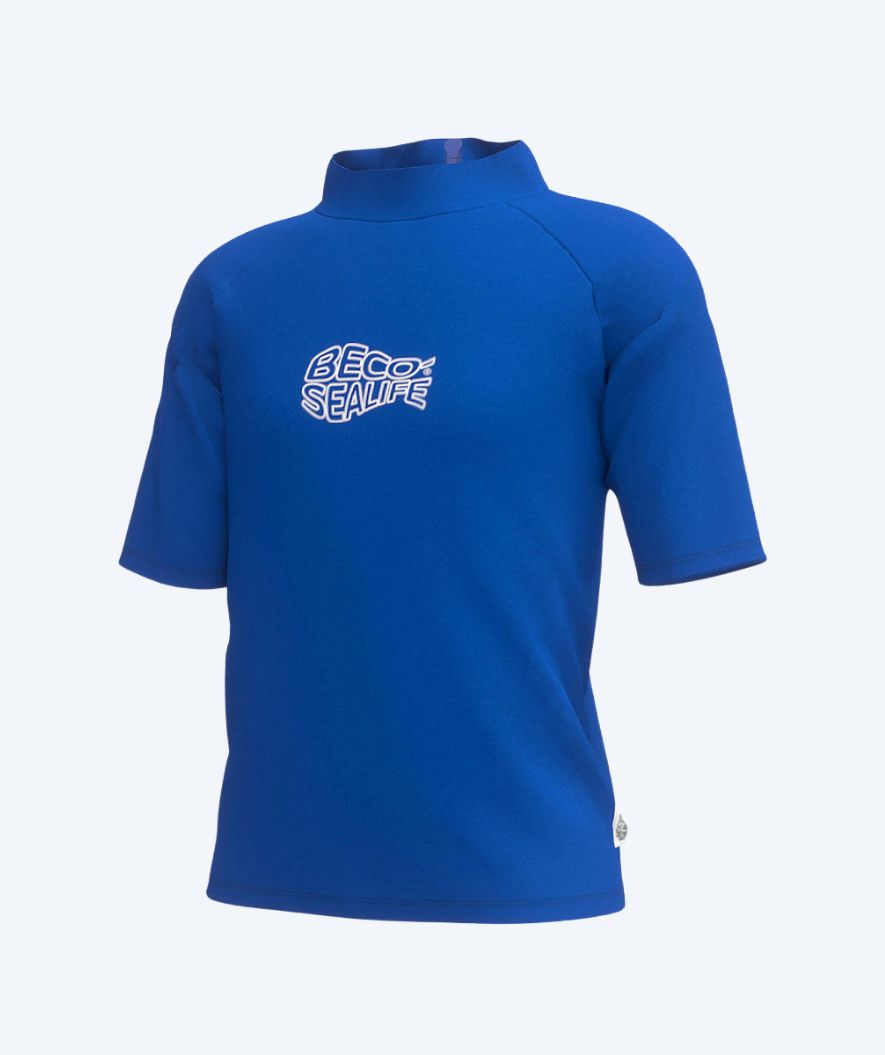 Beco UV-tröja för barn - Sealife Kortärmad Rashguard - Blå