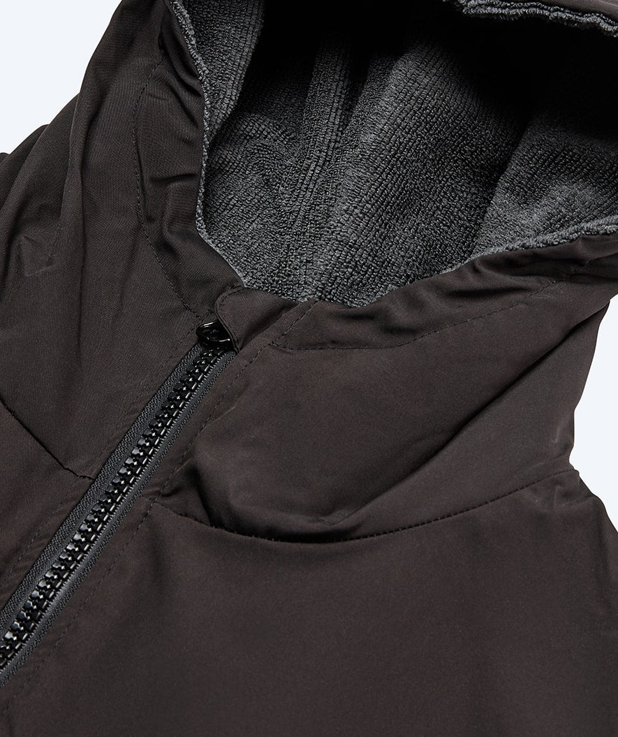 Watery surf poncho - Waterproof - Svart