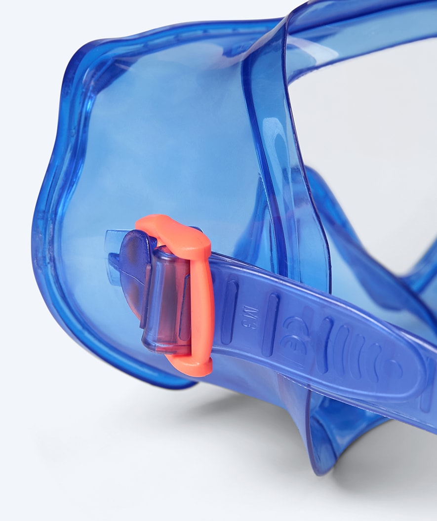 Watery snorkelset för barn (4-10) - Winslet/Bimasha - Blå/mörkblå