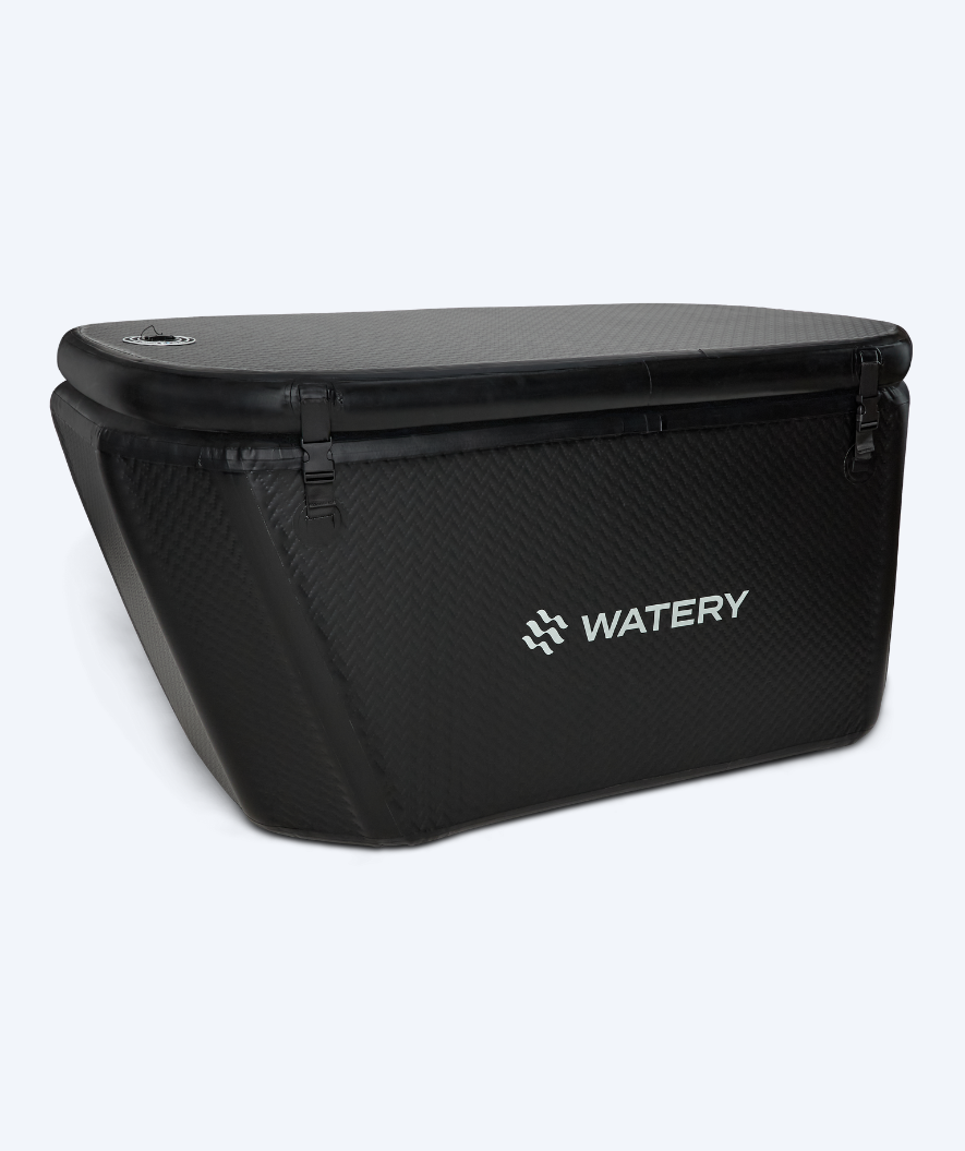 Watery uppblåsbart isbad - Ace - Svart
