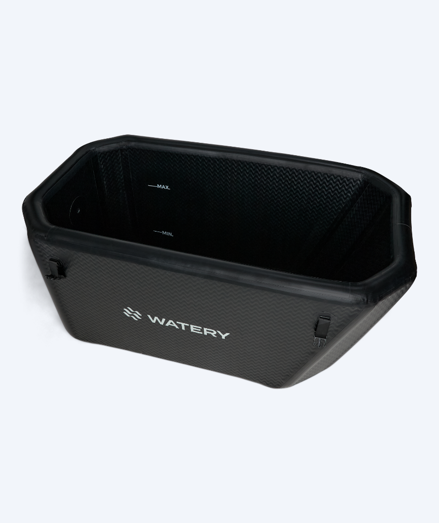 Watery uppblåsbart isbad - Ace - Svart