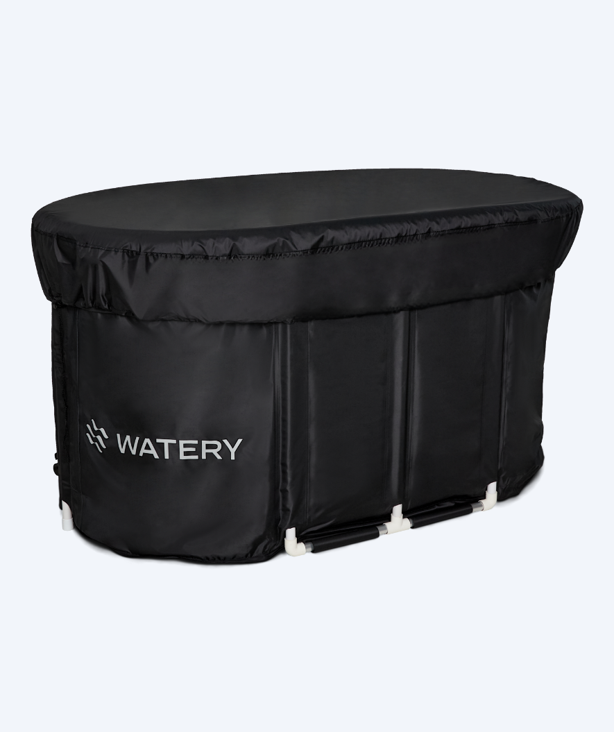 Watery uppblåsbart isbad - Hero Max - Svart